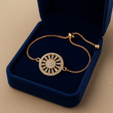 Adjustable Bracelet-225 (White)